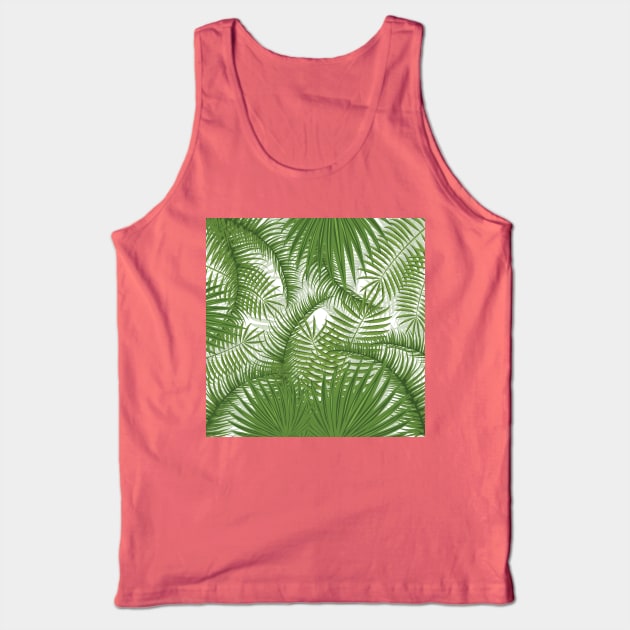 Palm Forest Tank Top by StudioGrafiikka